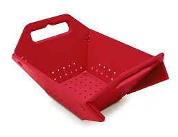 One Stop Stop 3 in 1 Fruit  Vegetable Cutting  Chopping Board, Vegetable Washer Cum Basket ( Multicolor)-thumb3