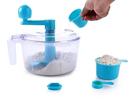 Machak Plastic Dough/Atta Maker Must For Every Kitchen, Blue-thumb2