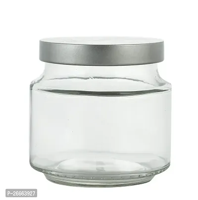 MACHAK Rejoice Kitchen Storage Glass Containers with Rust Proof Air Tight Metal Lid, 600ml (1)-thumb0
