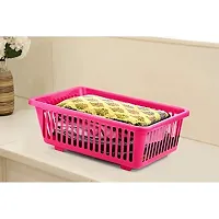 MACHAK Plastic Kitchen Combo - Kitchen Sink Organiser  3 in 1 Kitchen Sink Dish Rack Drainer + Kulfi Maker Candy Maker (Pink)-thumb4