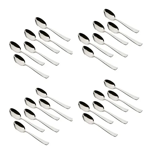 Slings Stainless Steel Tablespoon Set Steel Spoon Set, 6-Inch, (24)
