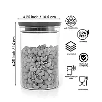 Machak Xcllent Container Set for Kitchen Airtight, Unbreakable, 900ml (10 Pcs) (Black)-thumb1