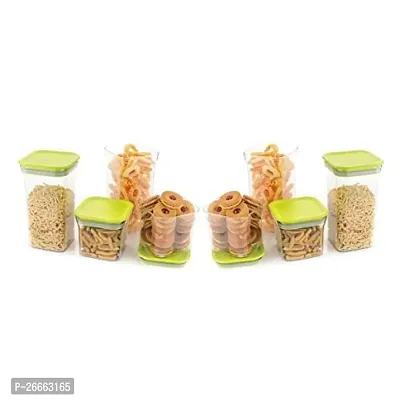 MACHAK Unbreakable Air Tight Food Storage Jar Kitchen Container Set