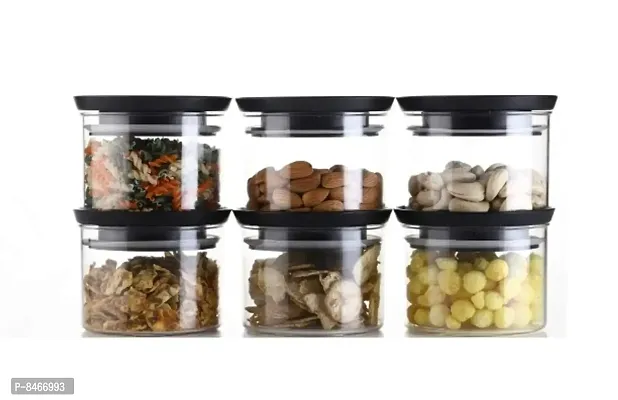 Classy Plastic Food Storage Containers Set Of 6-thumb0