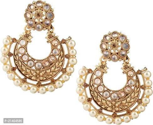 Brass Drop Earrings Earrings For Women-thumb0