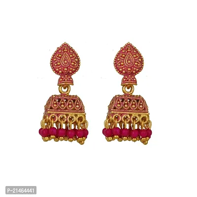 Brass Jhumkas Earrings For Women