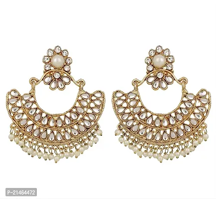 Brass Chandbalis Earrings For Women