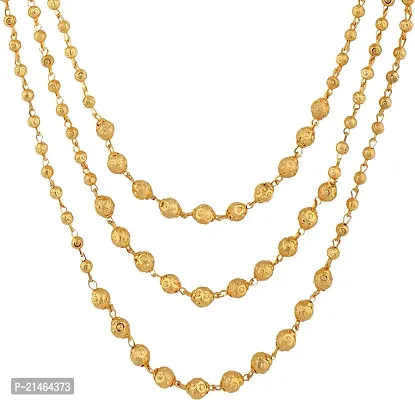 Stylish Golden Alloy   Necklace For Women-thumb2