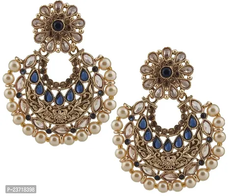 Piah Fashion Beguilling Gold Plated Jewellery Earring For Women,-thumb0