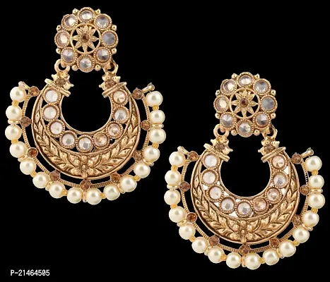 Brass Drop Earrings Earrings For Women-thumb2