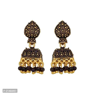 Brass Jhumkas Earrings For Women