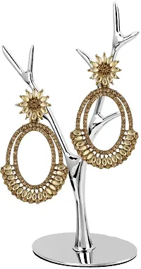 Brass Drop Earrings Earrings For Women-thumb1