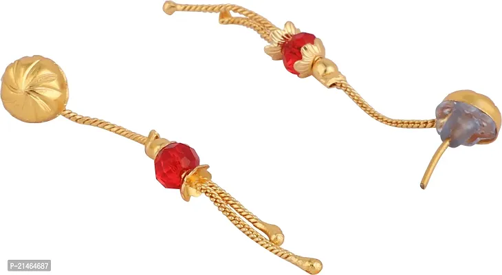 Brass Drop Earrings Earrings For Women-thumb2