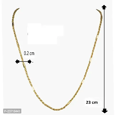 Piah Gold Plated Chains for Boys  Men -9651-thumb5