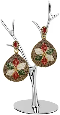 Brass Drop Earrings Earrings For Women-thumb1
