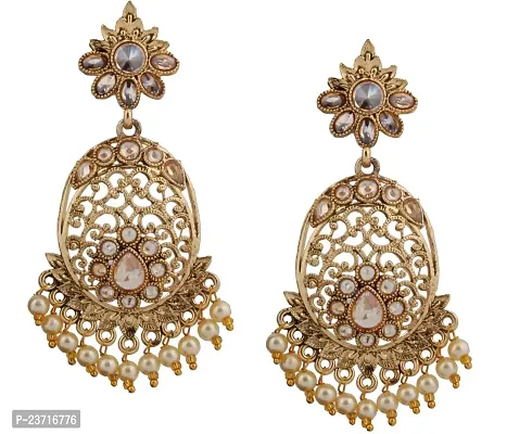 Piah Fashion Stylist Gold Plated Earring For Women  Girl