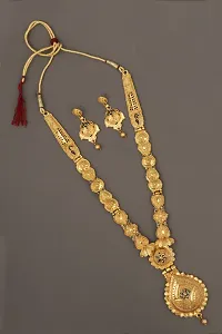 Stylish Golden Alloy  Jewellery Set For Women-thumb1