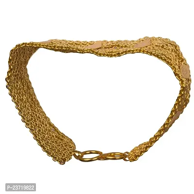 Piah Fashion Mens Stylish Bracelet for Mens  Boys 9678, gold, length-19.5cm width-3 cm-thumb4