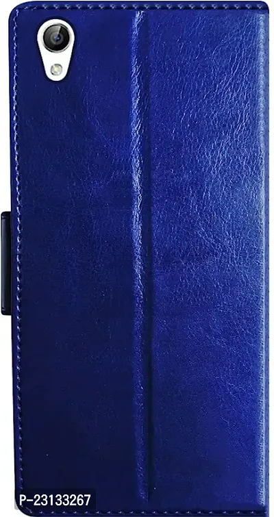 Vivo Y51L blue Flip Cover-thumb0