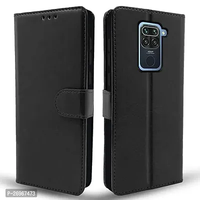 Mi Redmi Note 9 Black Flip Cover