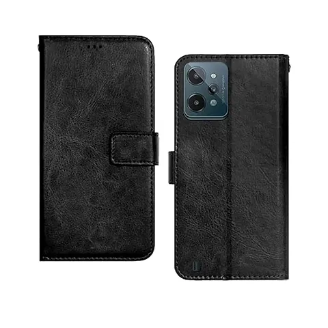 Realme C31 Black Flip Cover