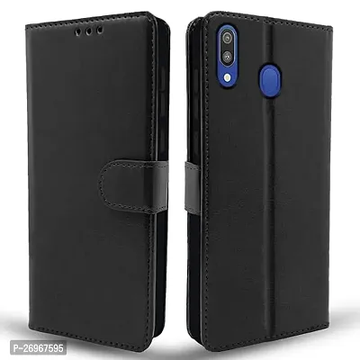 Samsung Galaxy M20 Black Flip Cover-thumb0