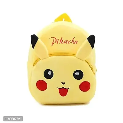 Pikachu Soft School Bag for Kids