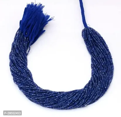 OSHO POINT Small Faceted Lapis Lazuli Beads, Small Gemstone Beads, 2mm 1 Strand (13 Inch Approx)