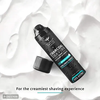 Charcoal Shaving Foam with Deep Cleansing Formula 266G-thumb2