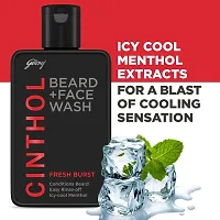 Cinthol 2-In-1 Beard Wash + Face Wash Fresh Burst, 100ml-thumb4