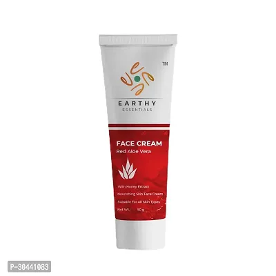 Earthy Essentials Red Aloe Vera Face Cream, 50g-thumb0