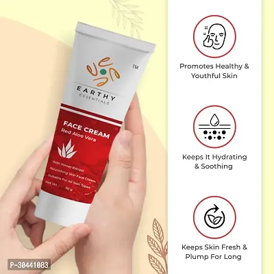 Earthy Essentials Red Aloe Vera Face Cream, 50g-thumb4