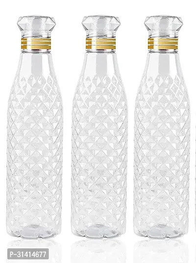 Plastic Food Grade Fridge Water Bottle  Pack of 3-thumb2