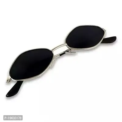SunglassesMart UV400 Protected Round Anti Glare Reading Glasses Zero Power Computer Glasses For Men  Women (Transparent)