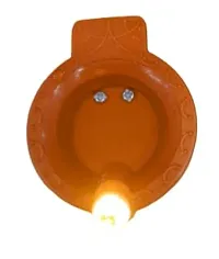 Led Brown Diya with Water Sensor (pack of 24)-thumb2