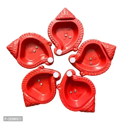 Shankh Water Sensor Diya For Diwali Decoration (Pack Of 10 Pcs)