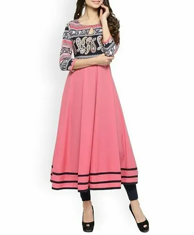 Elegant Rayon Anarkali Kurta