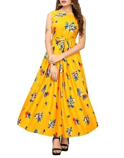 Beautiful Printed Stylish Gowns