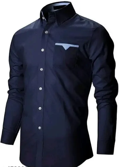 Best Selling Cotton Blend Long Sleeve Formal Shirt 