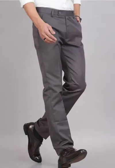 Sides Zip Stylish Narrow Bottom Trouser for Men