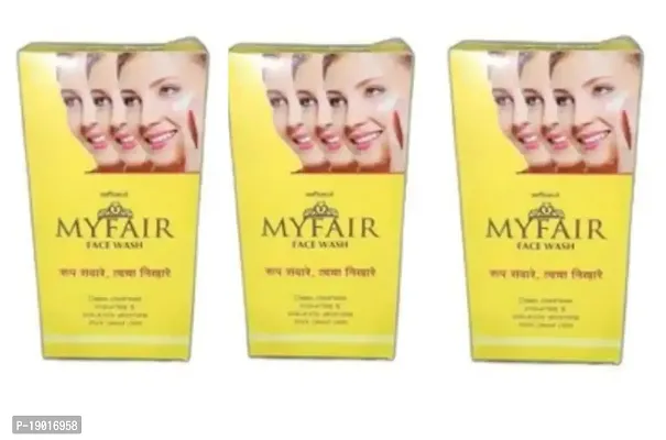 MY FAIR FACE WASH FOR SKIN 60GM PACK OF 3