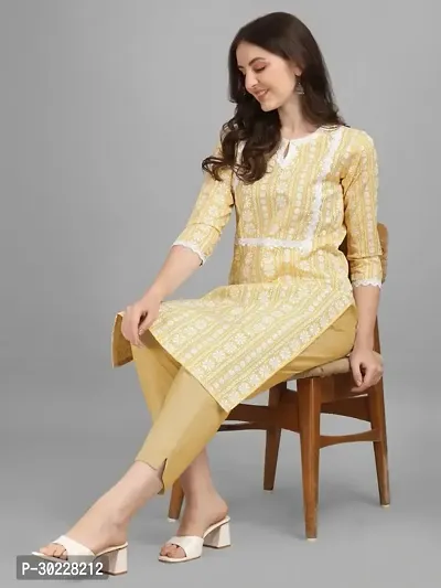 Beautiful Art Silk Stitched Kurta for Women-thumb0