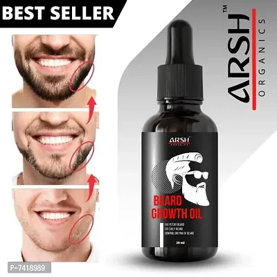 New  Advanced Ayurvedic Beard Growth Oil- For Faster Beard Growth  Patchy Beard oIl | dadhi oil | faster beard hair growth oil | best beard oil for man | beard oil | beard oil booster | mooch oil |-thumb0