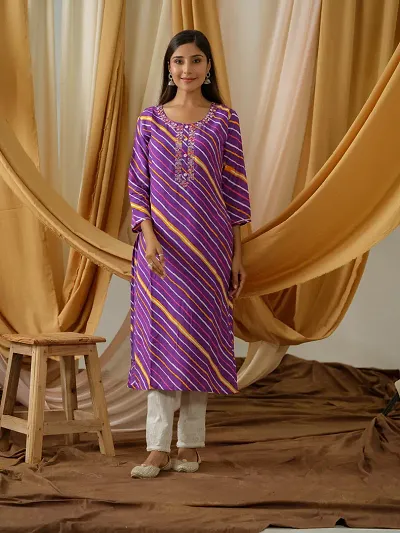 Elegant Printed Cotton Kurta with Pant Set