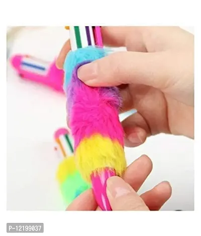 A Mark Collections Unicorn Pen Multicolor (Pack Of 3)-thumb4