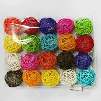 A Mark Collections 16 Bamboo Ball Fairy String Lights Plug in, Decoration Lights at Home for Navratri | Diwali and Christmas-thumb4