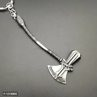 A Mark Collections Stormbreaker Keychain Axe Keychain Hammer Keyring for Men/Boys-thumb3