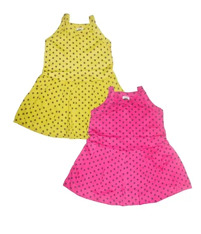 Cotton Frock for Babies - Pack of Two