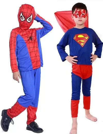 Superheroes Dress Combo for Kids (Model_67)