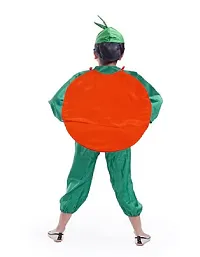 Fancy Steps Fruits and vegetable fancy Dress costume for Kids Costume Wear cutout with Jumpsuit  (Tomato)small-thumb1